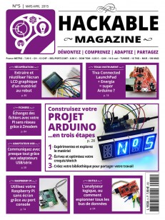 Couverture Hackable Magazine 5