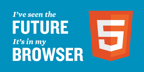 HTML5 Logo - I have seen the future, it's in my browser