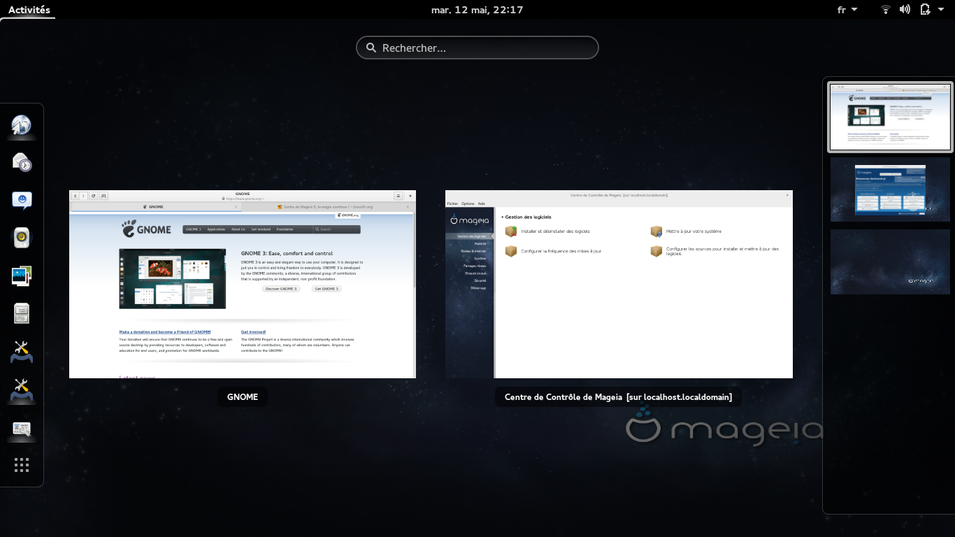 Mageia 5 GNOME 3.14