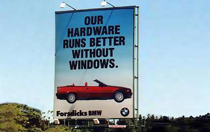 Our hardware runs better without windows.