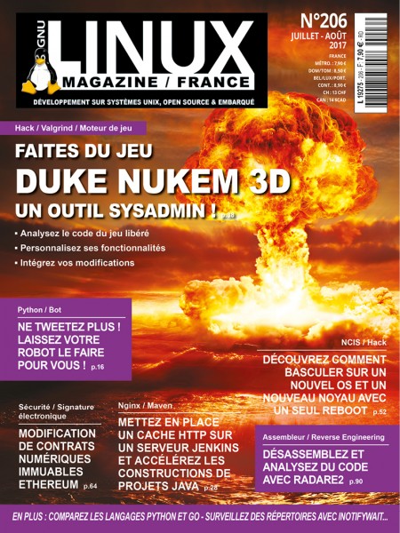 GNU/Linux Magazine numéro 206