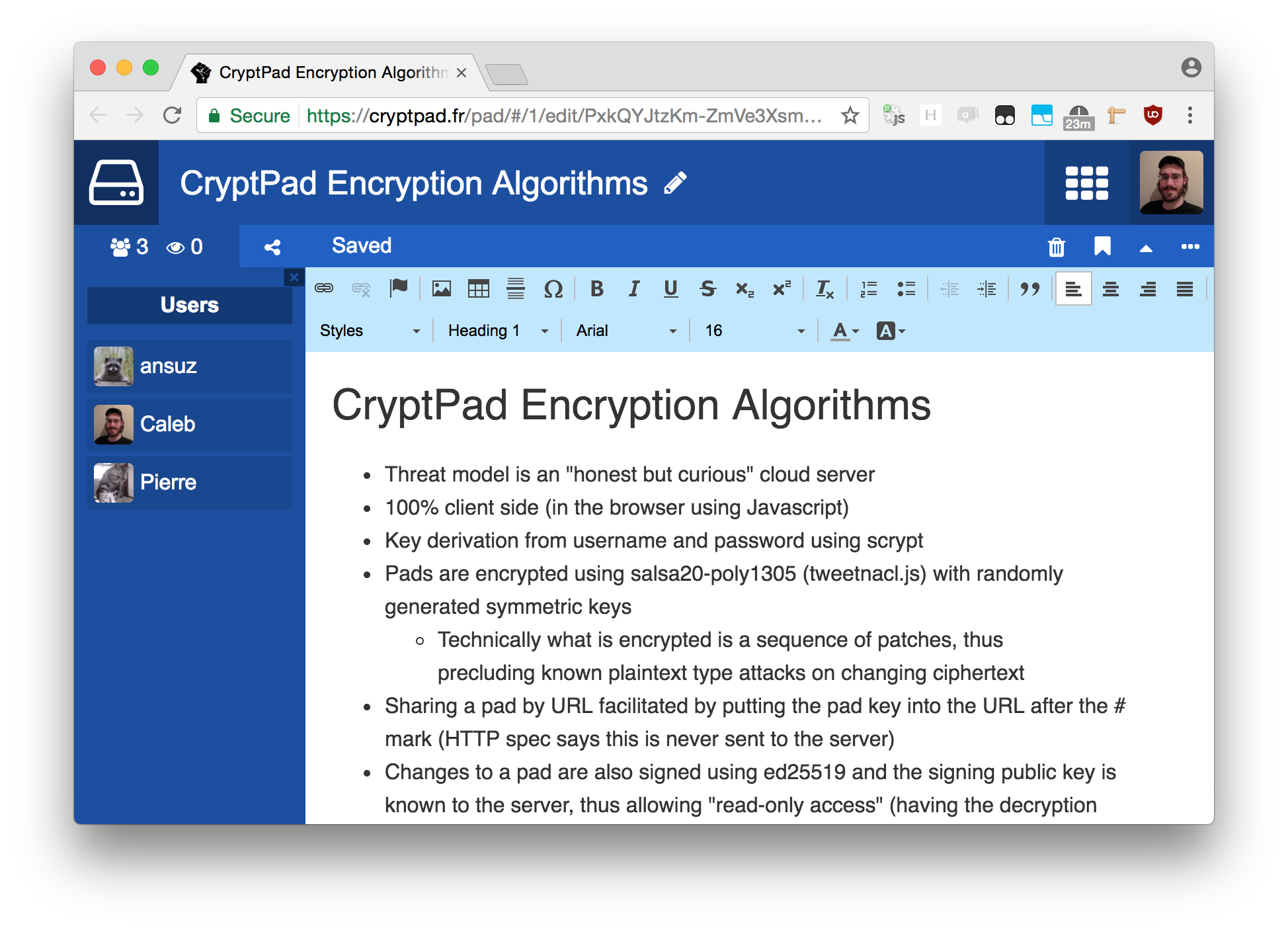 Source : https://cryptpad.fr/customize/images/pad_screenshot.png?ver=3.25.0-6 CryptPad