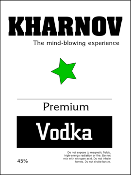 kharnov vodka, l’expérience hallucinante