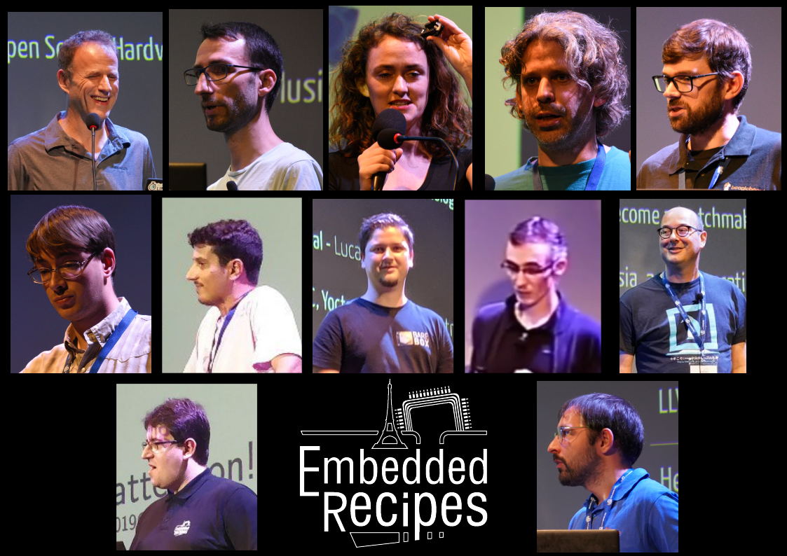 Intervenants d’Embedded Recipes
