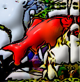 Poisson rouge - Bump