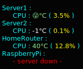 Source : https://wiki.0rion.netlib.re/lib/exe/fetch.php?media=tutoriel_fr:screenshot_tuto_conky_afficher_temperature_cpu_serveur_distant-conky_display_remote_cpu_temp.png capture écran exemple conky