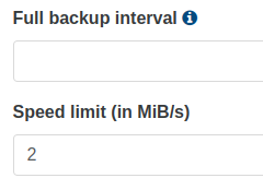 backup-transfer-rate-control