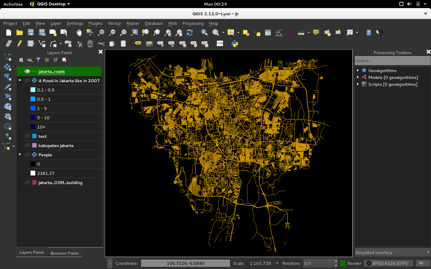 Thème d'interface Night Mapping