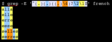 Travailler Avec Des Expressions Rationnelles LinuxFr