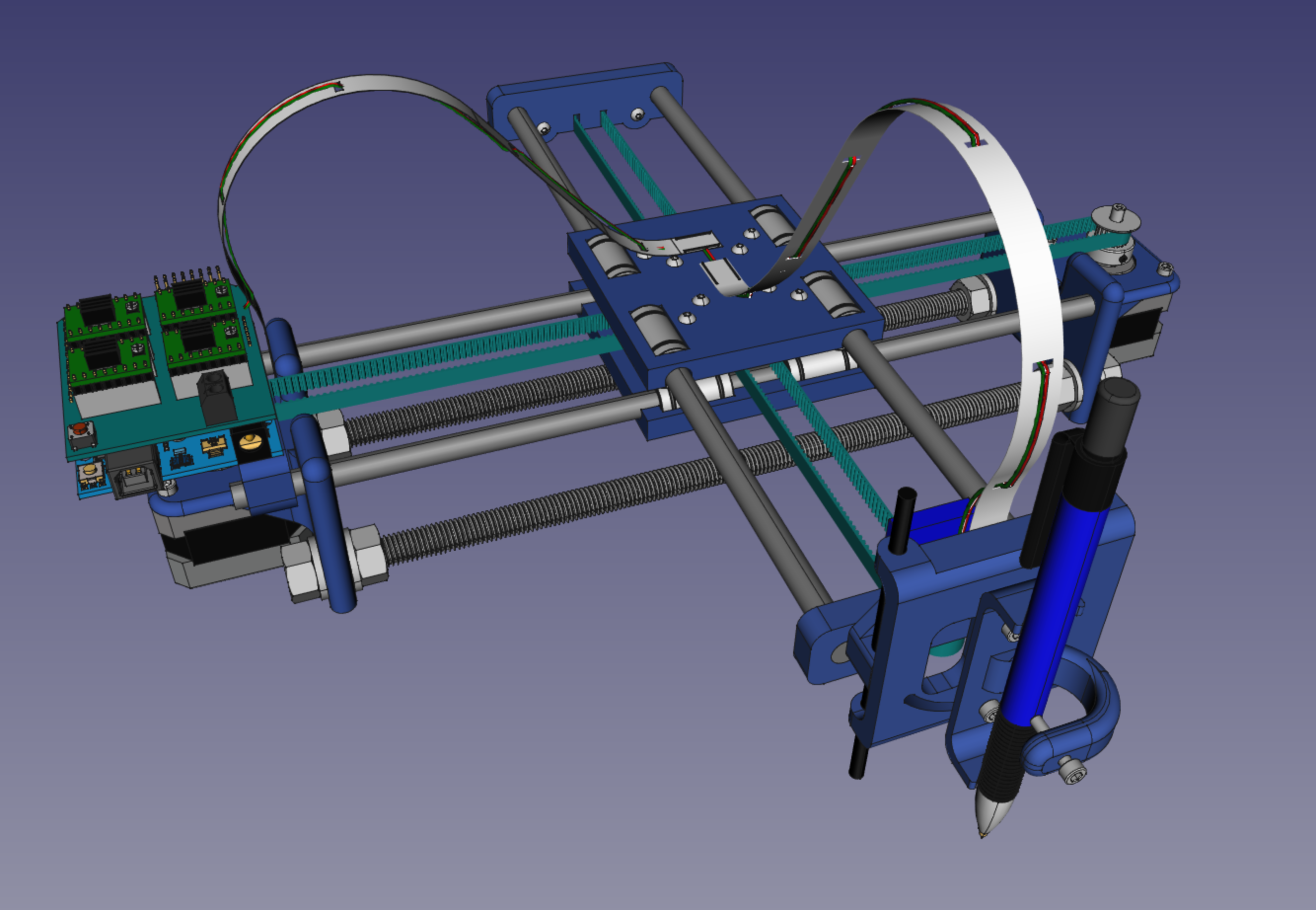 3д принтер COREXY. FREECAD Belt 5m. FREECAD icon. Fixed Bed 3dprinter.