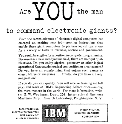 Are you the man to command electronic giants