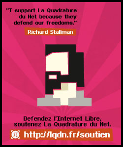 Bannière carrée campagne LQDN - Richard Stallman