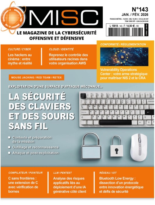 Mosaïque des couvertures MISC 143