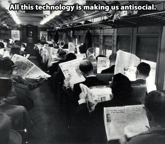 technologie qui rend antisocial