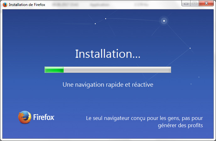 Le nouvel installateur de Firefox