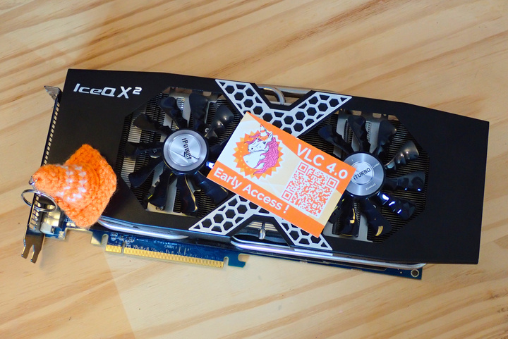 AMD R9 280X GCN1 Tahiti et VLC