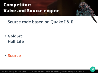 Gold Source de Valve est basé sur Quake