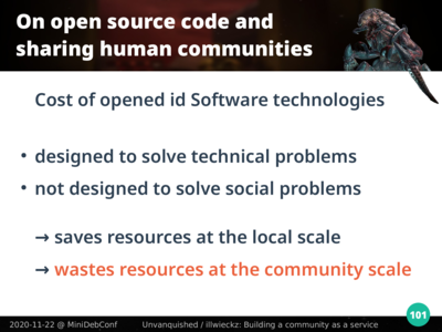 La conception d’id Software économise les ressources au niveau local, pas à l’échelle de la communauté