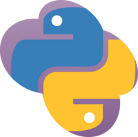 Logo Python dans le logo Scenari