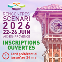 Source : https://forums.scenari.org/uploads/default/original/2X/f/f363a1d300d3703fb43cbf97172a8d4268d9e66d.png Rencontres Scenari 2026 inscriptions ouvertes