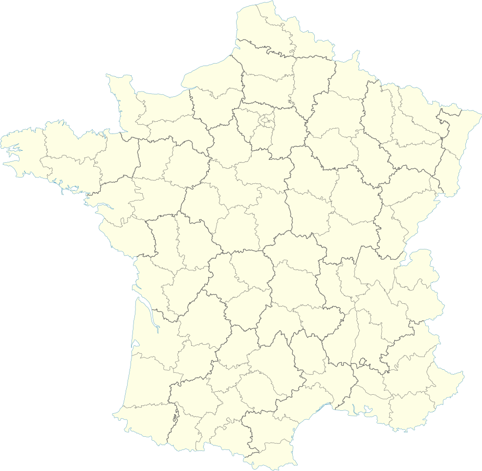 régions et départements