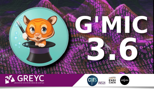 G´MIC 3.6.0 Teaser