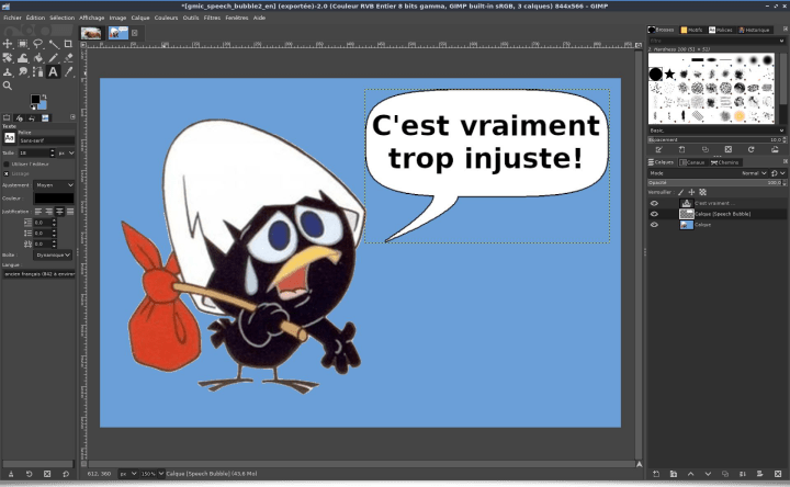 Filtre « Speech Bubble » - 2