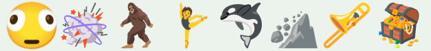 Les émojis ajoutés à la version 17