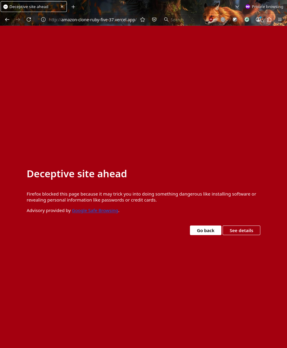 exemple de blocage