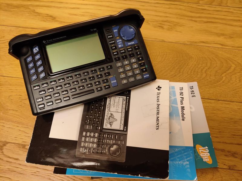 TI-92 et ses manuels