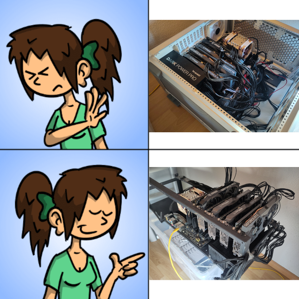 Source : https://i.imgur.com/CF5yLqr.png chassis fermé VS chassis ouvert