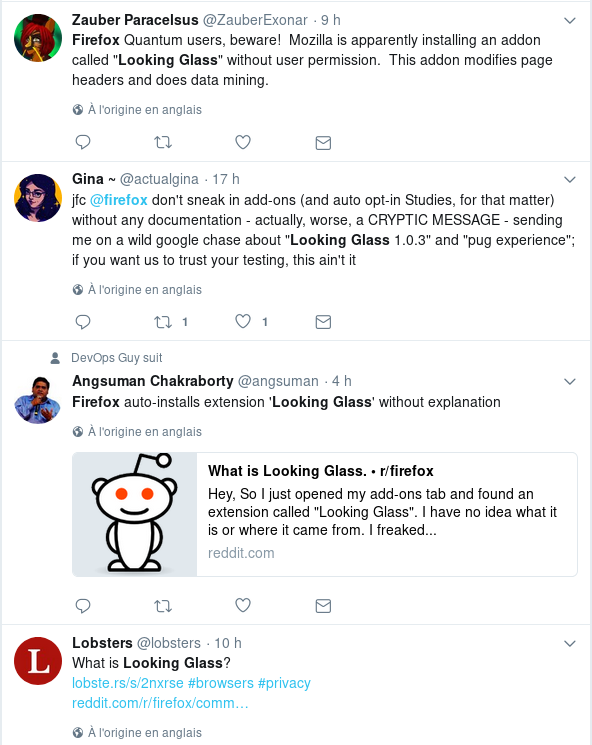 Twitter Looking Glass
