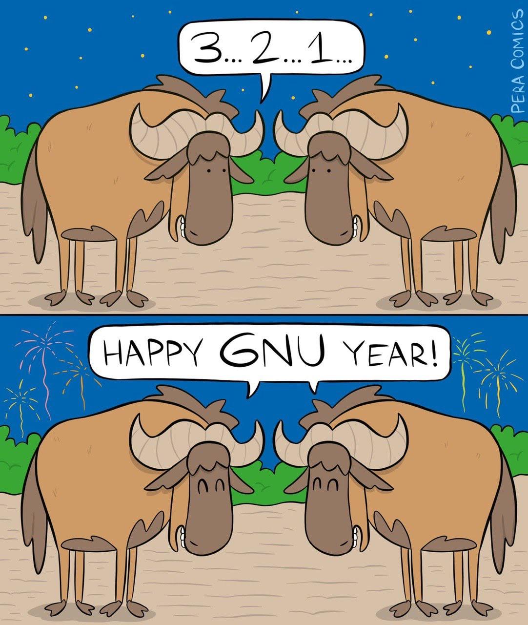 Happy GNU year!