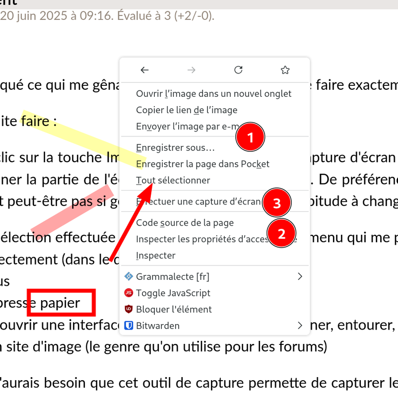 exemple avec flamshot