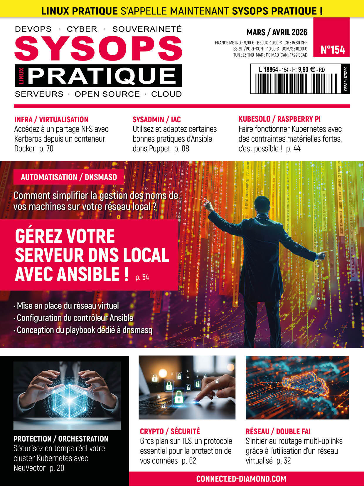 Mosaïque des couvertures SOP 154