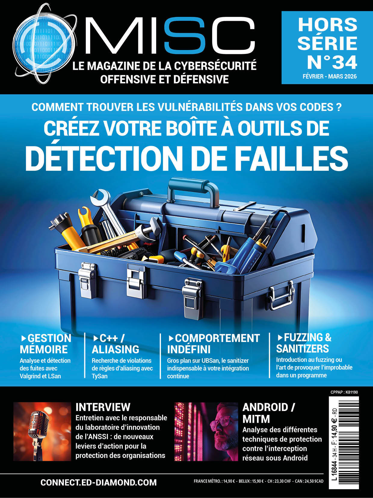 Mosaïque des couvertures MISC HS 34