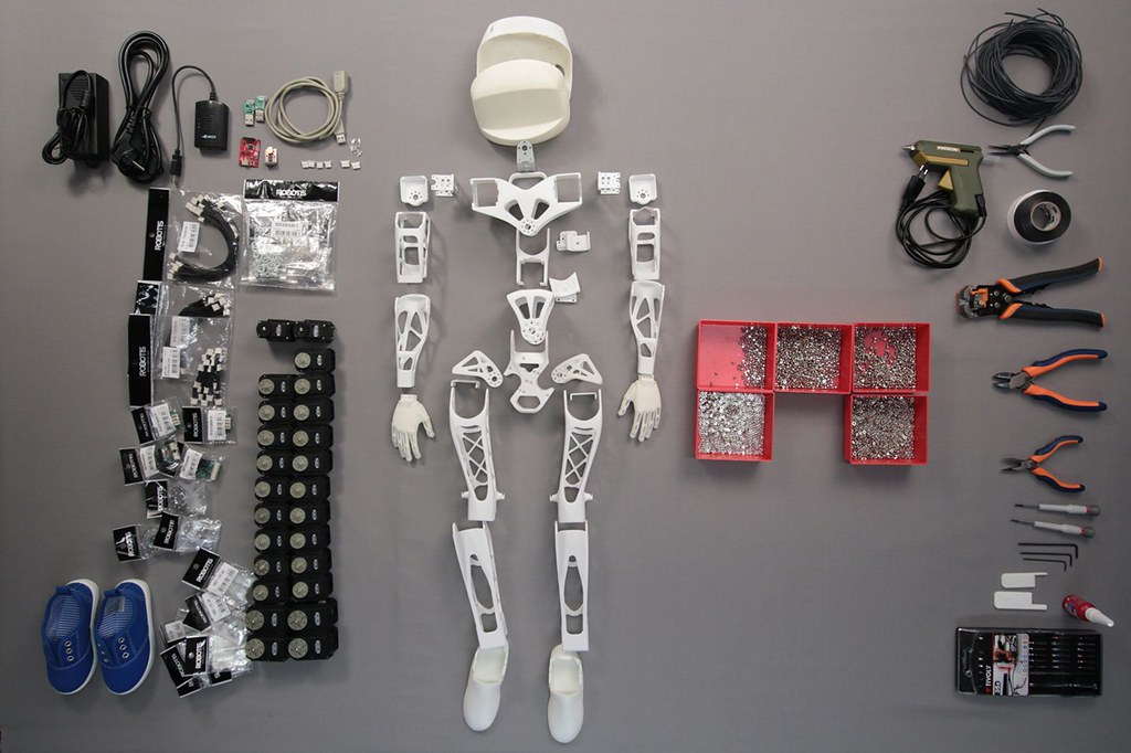 Composants du robot Poppy