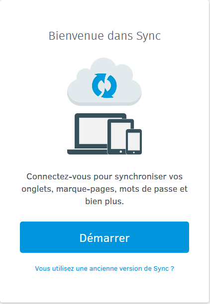 Accueil Sync
