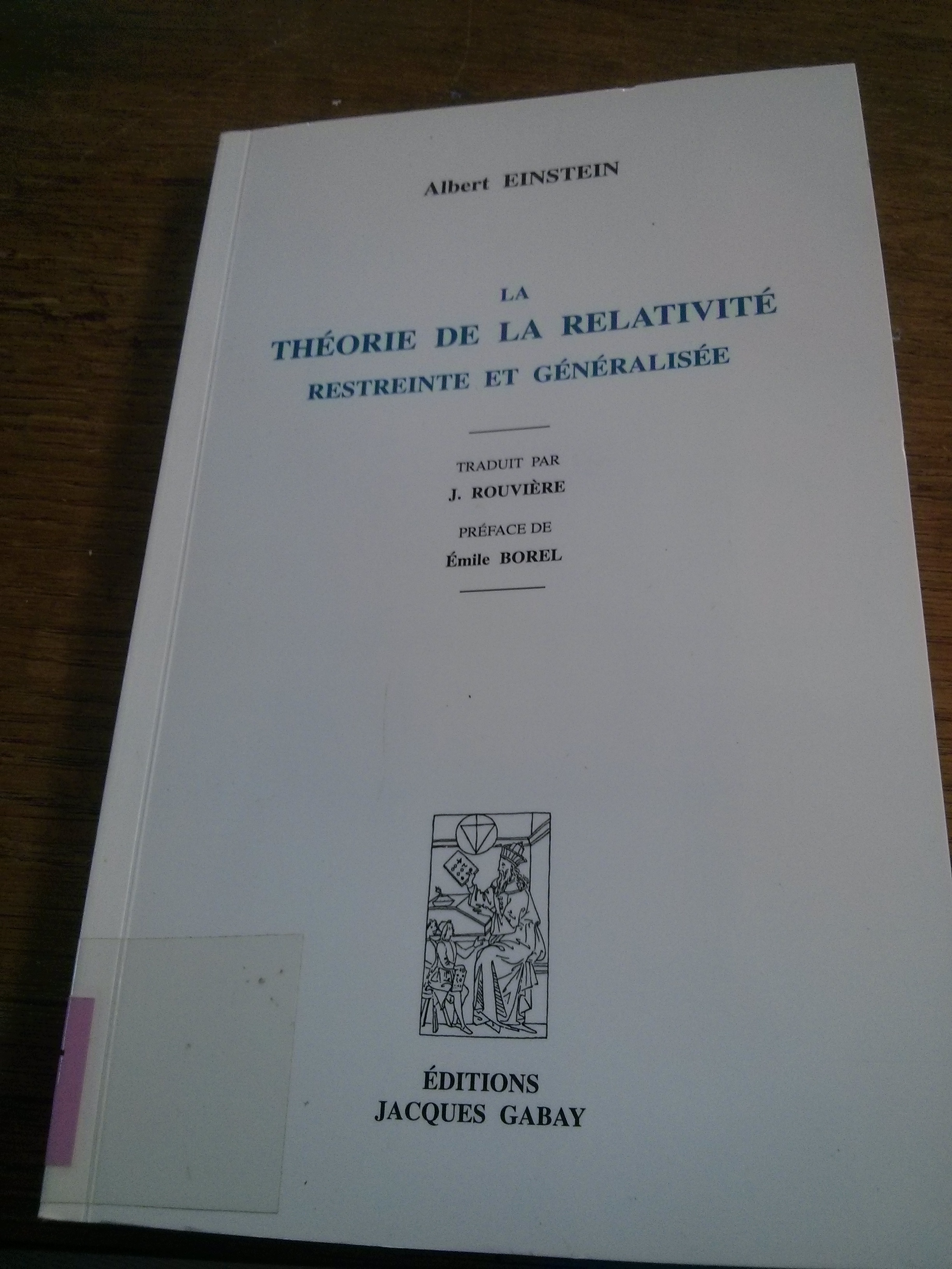 Théorie de la relativité restreinte et généralisée