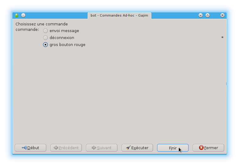 bot piloté par Gajim