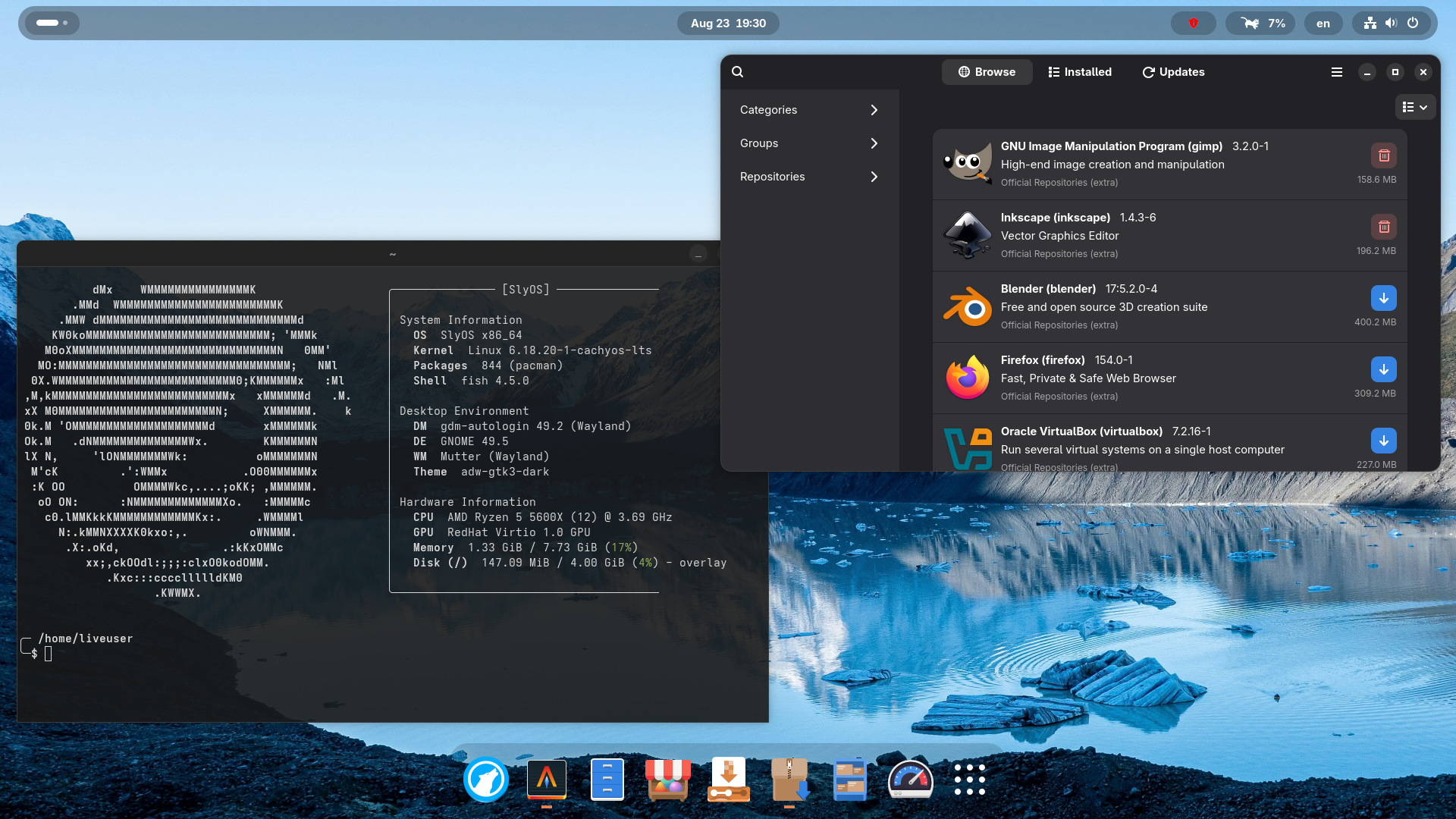 Source : https://minaucro.fr/slyos/gallery/gnome-complete.webp SlyOS