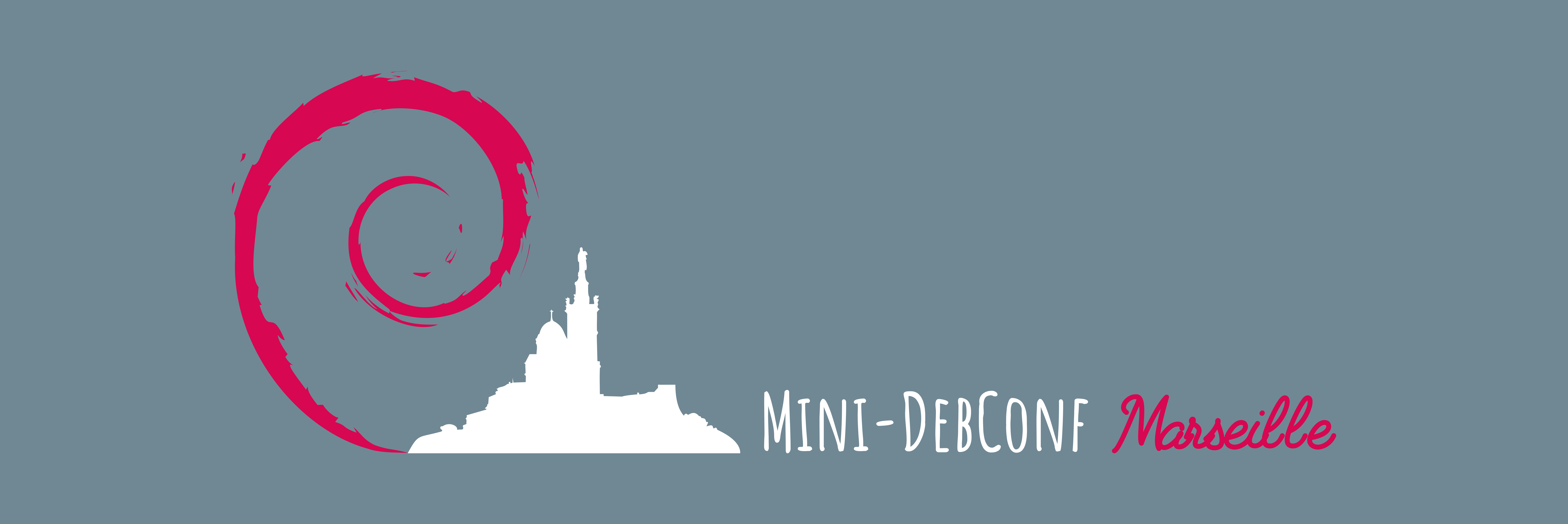 Logo mini-DebConf Marseille 2019