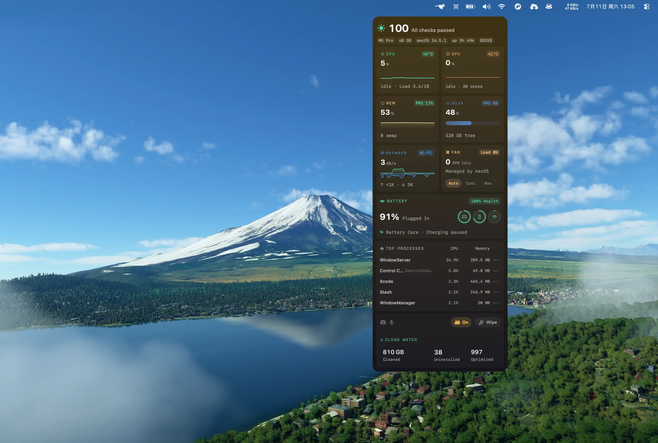 Menubar