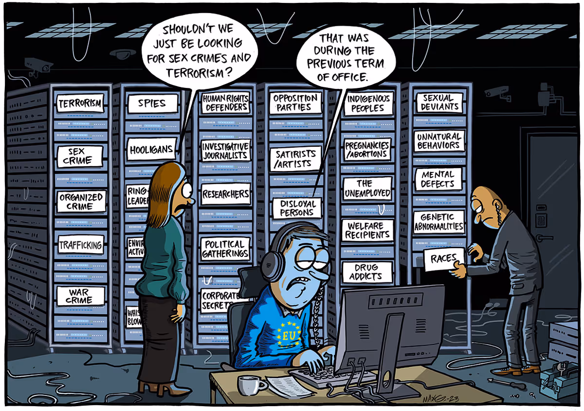 Dérives de la surveillance de masse
