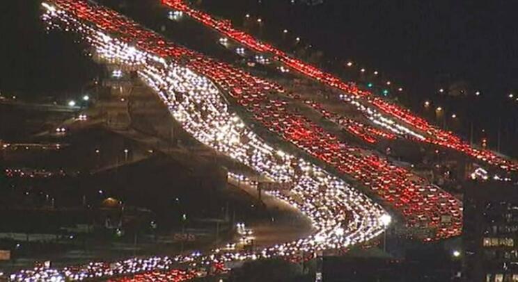 LA gridlock