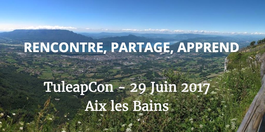 Rejoins‐nous à la TuleapCon 2017