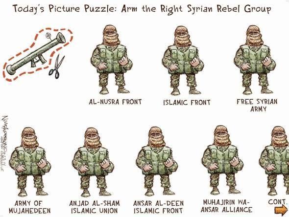 Find the right #Syrian rebel