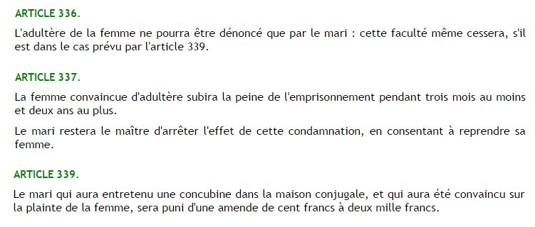 Code pénal de 1810