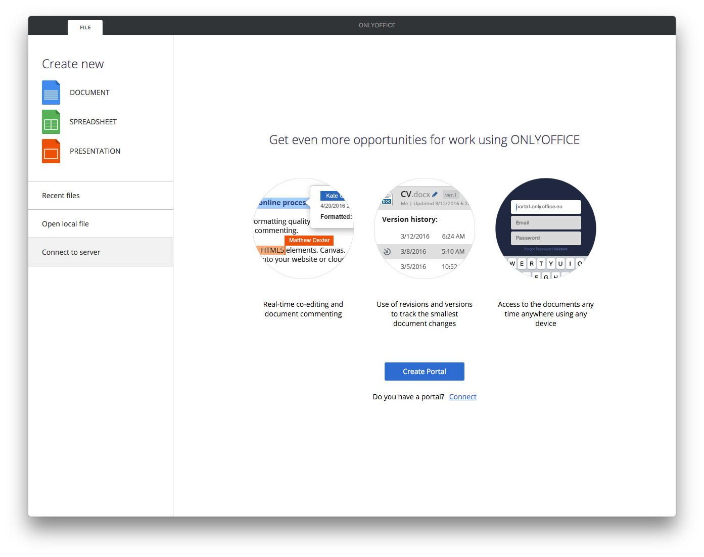 ONLYOFFICE Desktop Editors