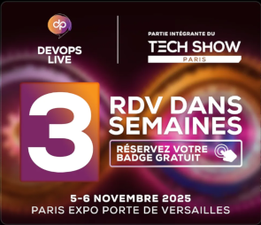 DevOps Live Tech Show Paris les 5 et 6 novembre 2025